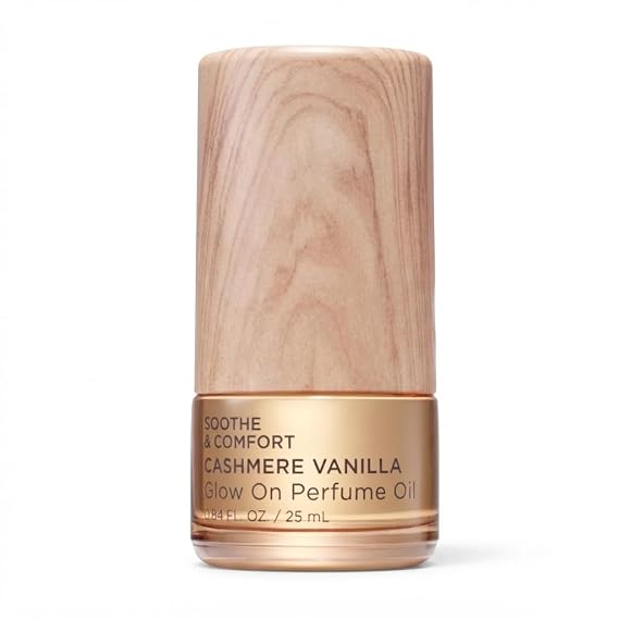 Cashmere Vanilla RollOn Perfume Oil - Soothe & Comfort, 0.84 fl oz (Pack Of 1)