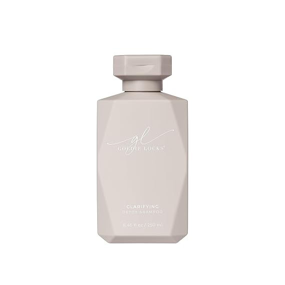 Goldie Locks Clarifying Shampoo - Sulfate-Free Deep Cleansing Detox for Scalp and Hair - Removes Buildup and Excess Oil - Safe for Extensions & Color-Treated Hair - Protein-Free - 8.45 fl oz