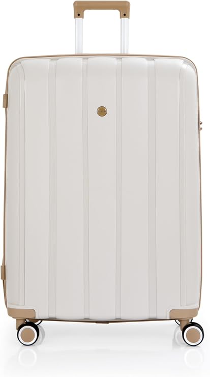 MÇS Polypropylene Suitcase V305 76 Cm Bone Champagne