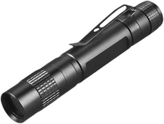 Mini Torch, 3.5" Small Pocket Torch, LED Flashlight with Pocket Clip, Ultra Bright Waterproof LED Pen Torch Light for Household Workshop Outdoor Activities Hiking Camping Cycling and Emergency Use [Energy Class A+++]