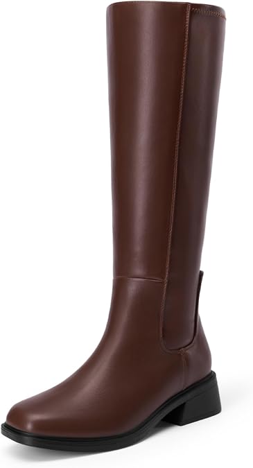 DREAM PAIRS Women's Knee High Riding Tall Boots