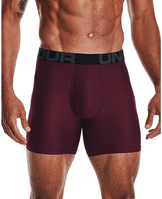 Under Armour Men's Performance Tech Brief Underwear, 6" Inseam, 1-Pack