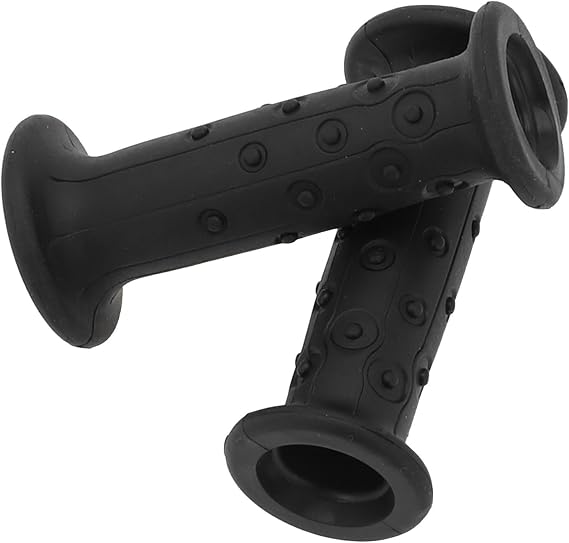 Ergonomically Designed Rubber Handle Bar Grips for BTWIN Kids Bike 14 16 Inch, a Safe Ride (G133 black pai)