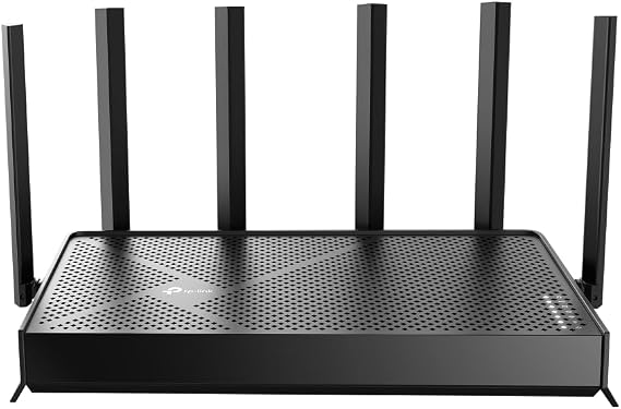 TP-Link Archer BE400 | Dual-Band Wi-Fi 7 Router | Fiber Destekli | BE6500 Mbps | 1× 2.5 Gbps WAN + 1× 2.5 Gbps LAN + 3× 1 Gbps Port | 5GHz | VPN Destekli | EasyMesh Uyumlu | HomeShield