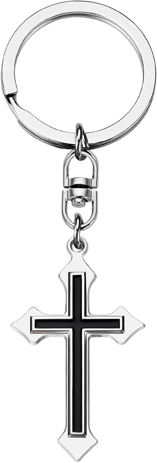 PLwelth Cross Keychain for Women Men Cute Christian Faith Keychain for Car Wallet Backpack Charm Accessory Gifts for Her Him
