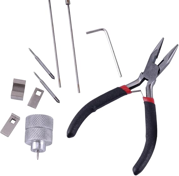10Pcs Car Ignition Lock Pin Removal Extractor Needle Peg Puller Repair Tool Kit
