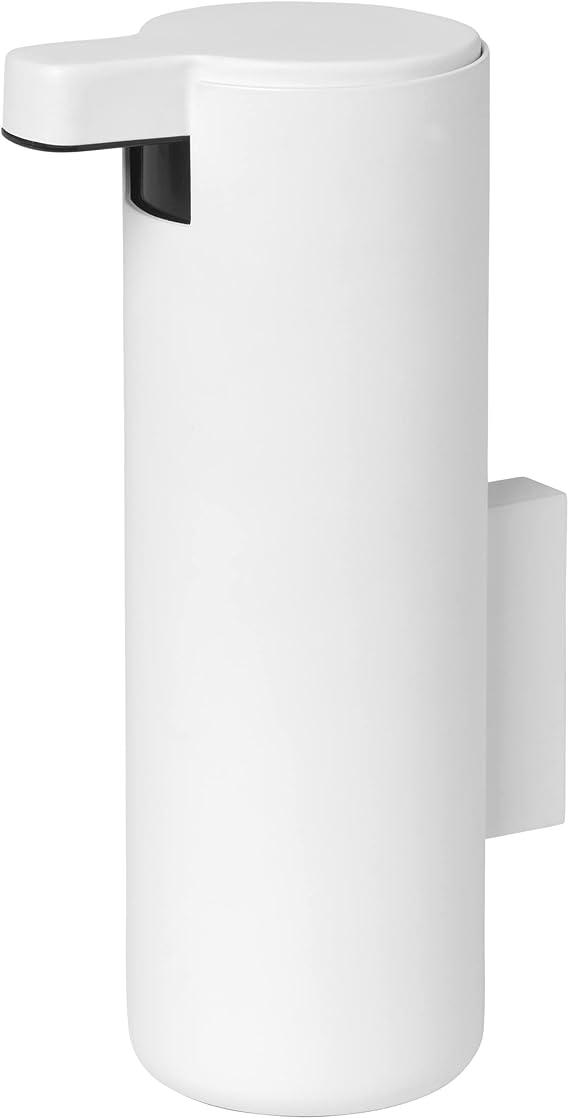 blomus MODO Wall Mounted Soap Dispenser White Ti Coated - 6oz