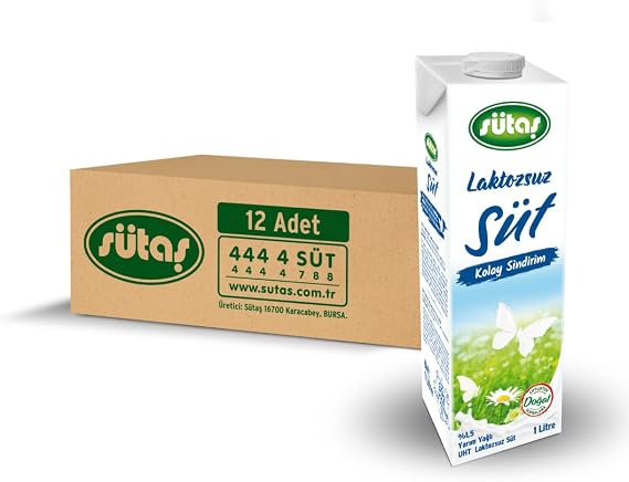 sütas Lactose-Free Milk 1 L (12 pieces)