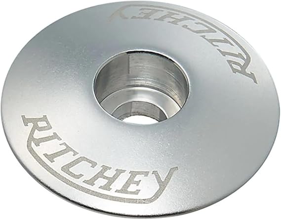 Ritchey Classic Stem Top Cap with Bolt - 1-1/8 Silver
