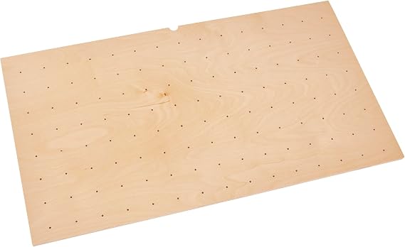 Rev-A-Shelf Wood Trim-to-Fit Drawer Peg Board Insert Only