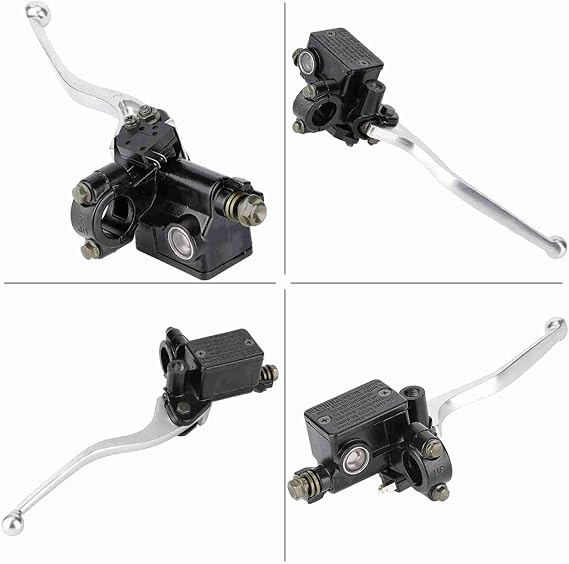 Motorcycle Front Brake Master Cylinder, 22mm Motorcycle Disc Brake Pump Assembly,Suitable for Front Brake Master Cylinder
