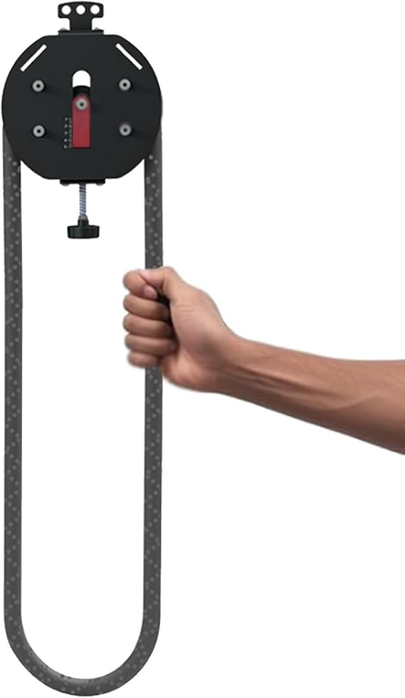 Endless Rope Trainer Adjustable Resistance Cable Pulley Machine for Upper Body Endurance Aerobic Exercise & Full-Body Coordination Training