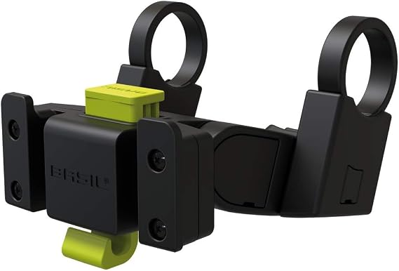 KlickFix Basil Unisex Adult KF Handlebar Mount, Black, one Size