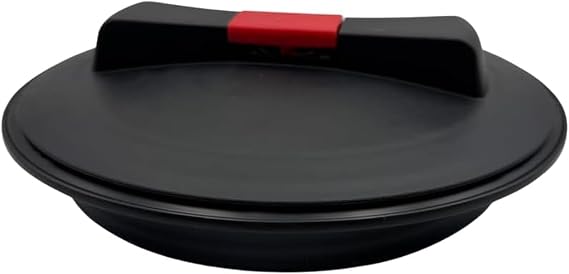 PENTAIR HYPRO 3522221-1 8 Inch Flat Surface Fixed Breather Male-Thread Tank Lid & Ring Assembly, Vented Water Tank Lid, Secure Plastic Tank Cover Replacement