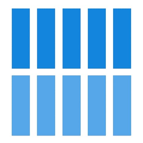 [10 Packs] GLOTRENDS M.2 Thermal Pad Fit for M.2 SSD, Fit for NVMe SSD, Fit for PS5 SSD, Fit for 2280 M.2 Heatsink, etc.