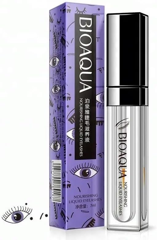Eyelash Growth Serum – Natural Lash Enhancer & Nourishing Treatment for Longer, Thicker Eyelashes and Eyebrows