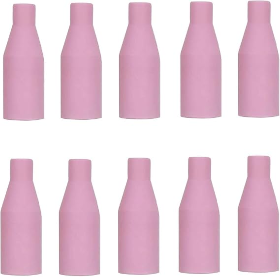 Mig Welder Ceramic Nozzles MB15 15AK 10Pack Gasless Consumables MIG/MAG Welding Torch Consumables MIG Contact Tips MIG Welding Machine
