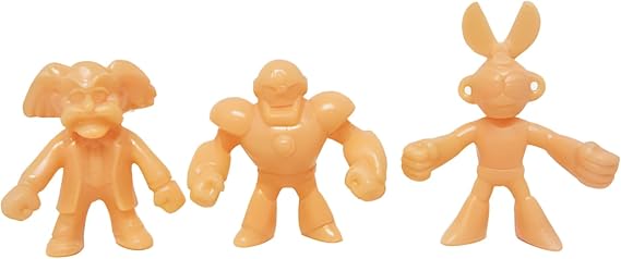 Super7 Mega Man M.U.S.C.L.E. Doctor Wily, Cut Man, Guts Man