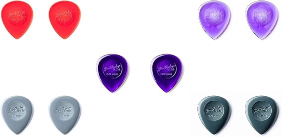 Dunlop Big Stubby Guitar Picks Sample Variety Mix Pack (2 of each gauge) 10/Player's Pack