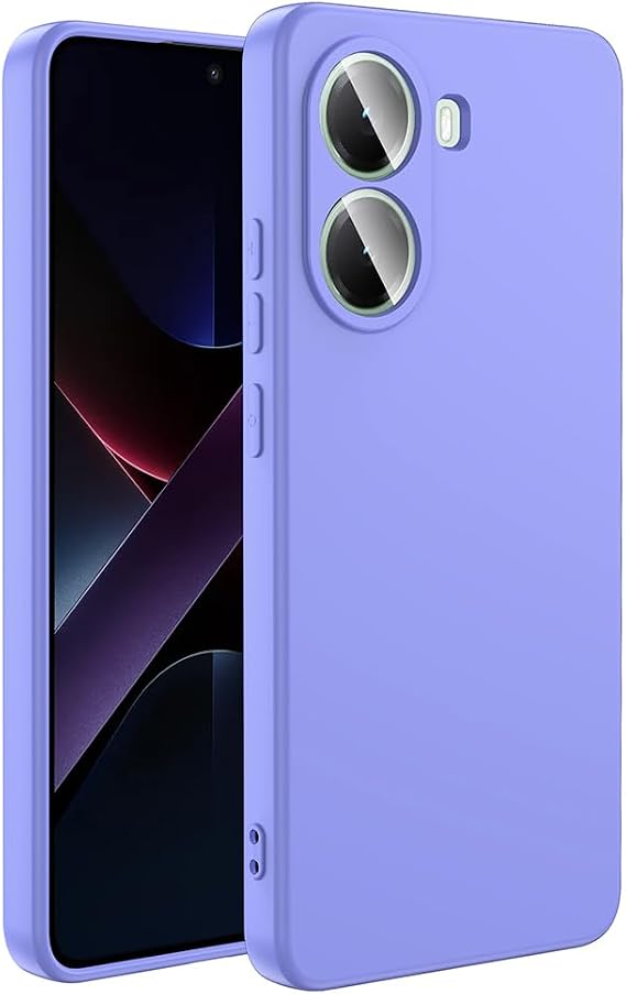 Spia Xiaomi Poco X7 Pro ile Uyumlu Kılıf Lila Lansman Kapak Orijinal (Xiaomi Poco X7 Pro ile Uyumlu, Lila)