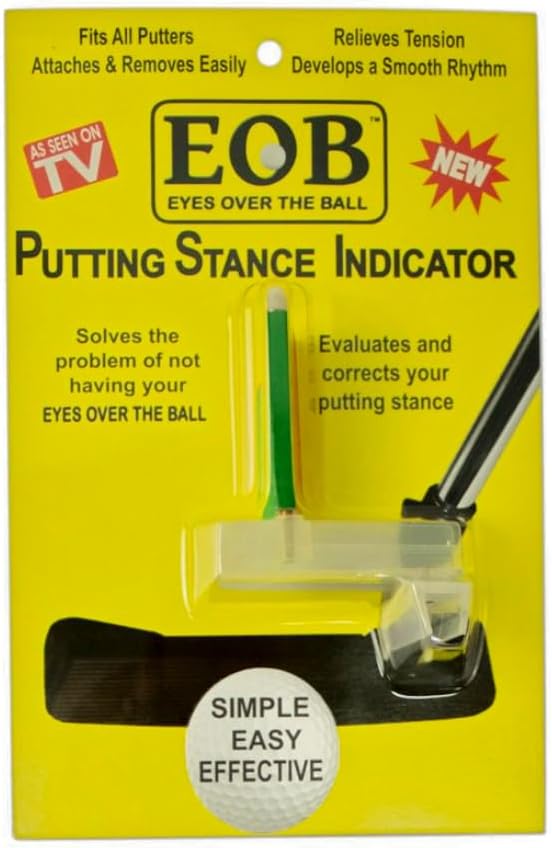 Golf Putting Alignment Tool Putting Stroke & Putter Alignment Tool, Foot Position Trainer Perfect Golf Training Aid for Accuracy, Consistency & Lower Scores Trusted by PGA Pros