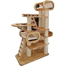 Large Wooden Tree Tower for Cat