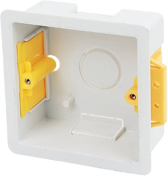 Pack of 10 x Appleby SB619 1 Gang 35mm Dry Lining Wall Electrical Back Boxes