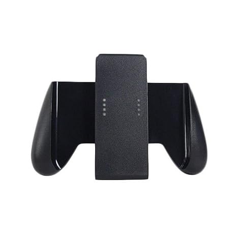 OSTENT Game Handle Grip Holder Stand Mount for Nintendo Switch Joy-Con Controller Color Black
