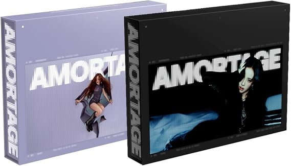 JISOO BLACKPINK AMORTAGE [ EXCLUSIVE EDITION 2 Ver Set ] 1st Mini Album