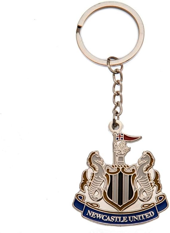 Newcastle United FC Keyring (One Size) (White/Black)