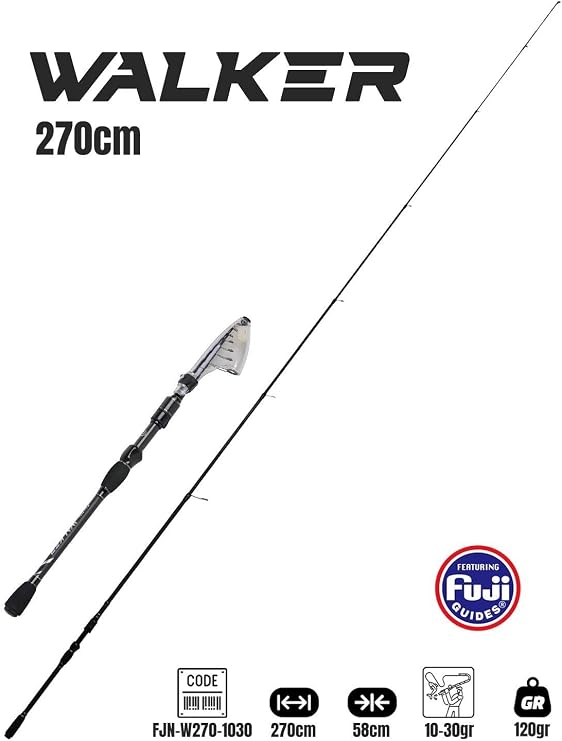Fujin Walker 270cm 10-30gr Teleskopik Spin Kamışı