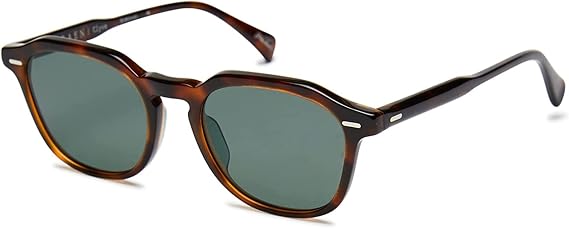 RAEN - Clyve - Mens Classic Round Sunglasses UV Protection - (Size 52 MM) - Polarized Lenses