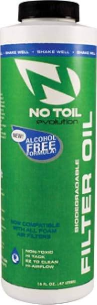 No-Toil Evolution Air Filter Oil - 16 Ounce/--