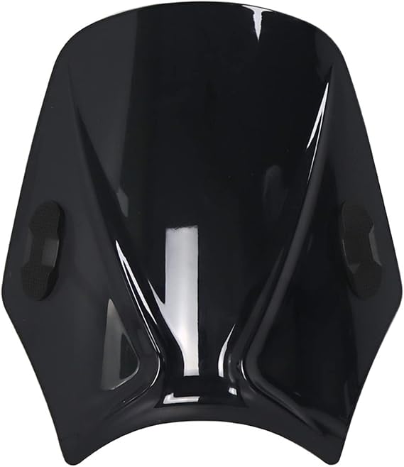 Wind Screen Shield Windscreen Windshield Universal For R&oyal For E&nfield For B&ullet For M&eteor For Classic 350 500 For I&nterceptor 650 For C&ontinental For GT 535 Air Deflector ( Color : Black )