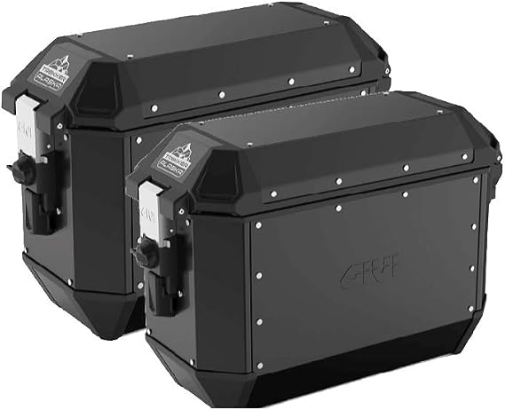 GIVI ALA36APACK2 36LTR Alaska Cases Pair (Black)