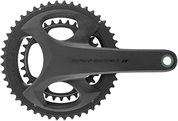 Campagnolo Super Record S Wireless Crankset - 175mm, 12-Speed, 50/34t, Campy 121/88 Asym BCD, Ultra Torque Spindle,