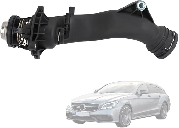 2782000815 Engine Coolant Thermostat with Housing Compatible with Benz | Compatible with Mercedes Benz CL550 CL63 CLS63 GL450 ML550 S63 AMG S G63 GLS63 GL550 GLE63 S550 CLS550 E550 E63 SL550