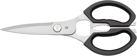 WMF - Multipurpose Kitchen Scissors 23 cm, Cromargan Polished Stainless Steel 18/10 Dishwasher Safe