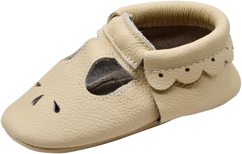 Baby Leather Soft First Walker Shoes Crib Moccasins for Toddlers