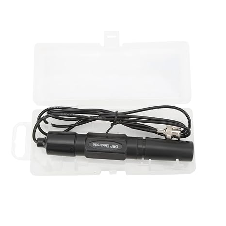 ORP 201H Probe Electrode, Replacement ORP Electrode with BNC Socket, Oxidation Reduction Potential Sensor for Water Testing in Hydroponics Fish Tank Pool (2M)