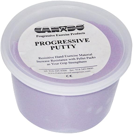 CanDo Variable Strength Theraputty Exercise Material 1 lb Base only