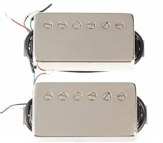 Bare Knuckle Humbucker Black Dog Set Nickel