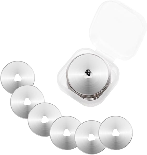 Pocoxll 36 Pcs 28mm Rotary Cutter Blades for Fits Fiskars, Olfa, Truecut
