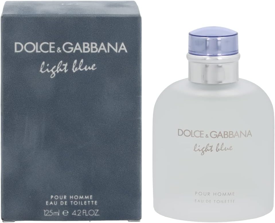 Light Blue by Dolce & Gabbana Eau de Toilette For Men 125ml