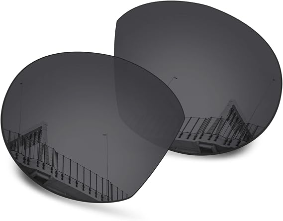 Well-aimed Replacement Lenses Compatible with Oakley Clifden OO9440 Sunglasses - Black Polarized
