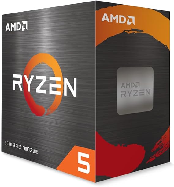 AMD Ryzensets 5 5600 processor ( 6 Cores/12 Threads, 65W TDP, AM4 Socket, up to 4.4 Ghz max boost, wraith stealth cooler)