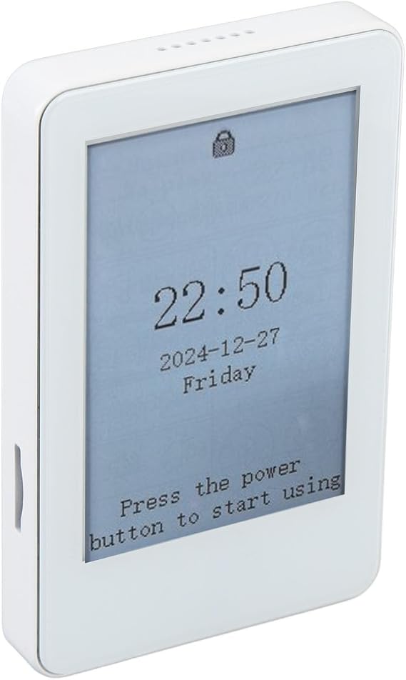 2.7 Inch E-Ink Mp3 Player, Portable Digital Book Reader With Calendar, Alarm Clock, Calculator, And Music Playback For Travel, Outdoor, And Home Use