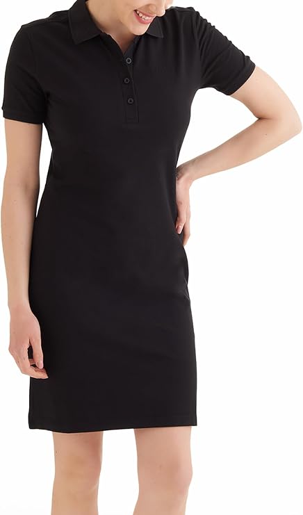 CSC Basic Polo Dress Kadın Kısa Kollu Elbise