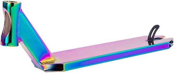 Rainbow V1 Integrated Stunt Scooter Deck by Striker Scooter Parts