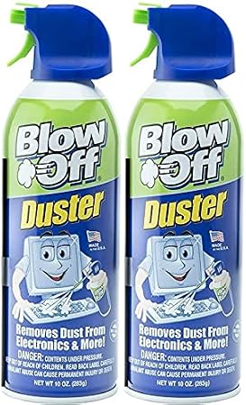 975 Supply Air Duster, Compressed Air Duster, 10 oz. Cans - 2 Cans